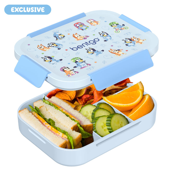 Bentgo + Bluey Kids Snap & Go Lunch Box I9