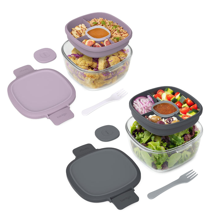 Bentgo Glass Salad Container (2-Pack) G9