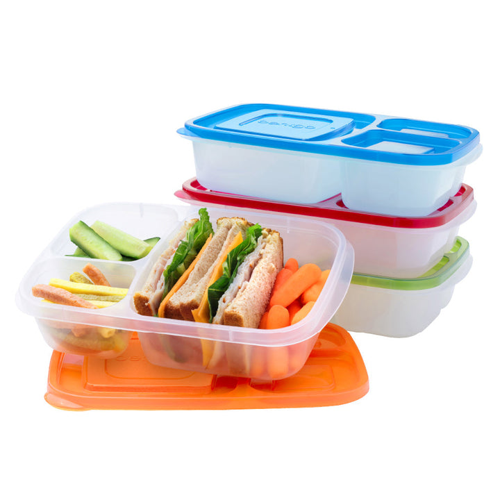 Bentgo Easyboxes 3-Compartment Food Containers 8-Piece Set C5