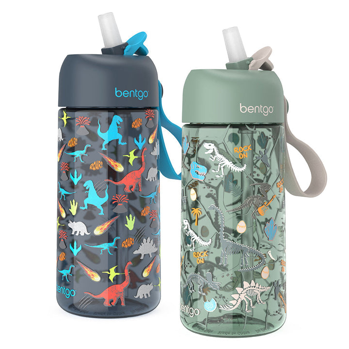 Bentgo Kids Prints Water Bottle (2-Pack) E6