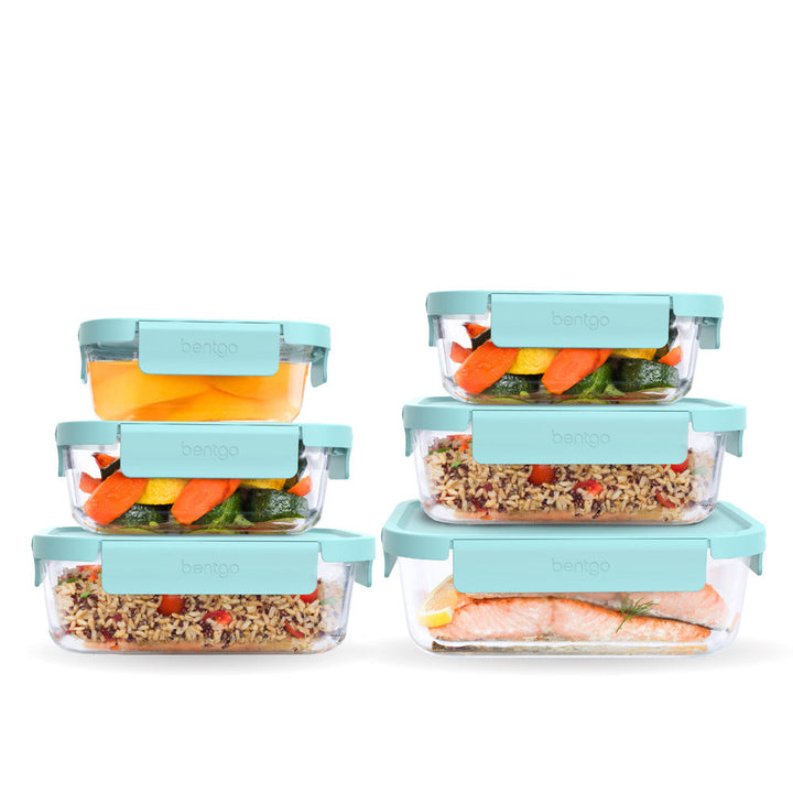 Bentgo Glass Leak-Proof Food Storage Set (12-Piece) P2